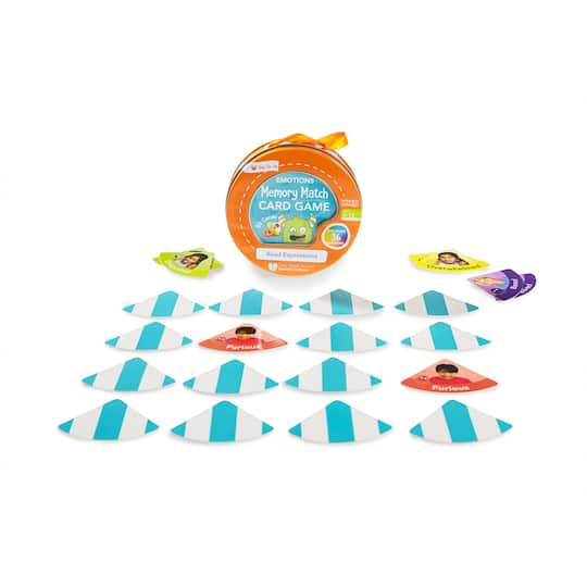 Emotions Memory Match Card Game Set